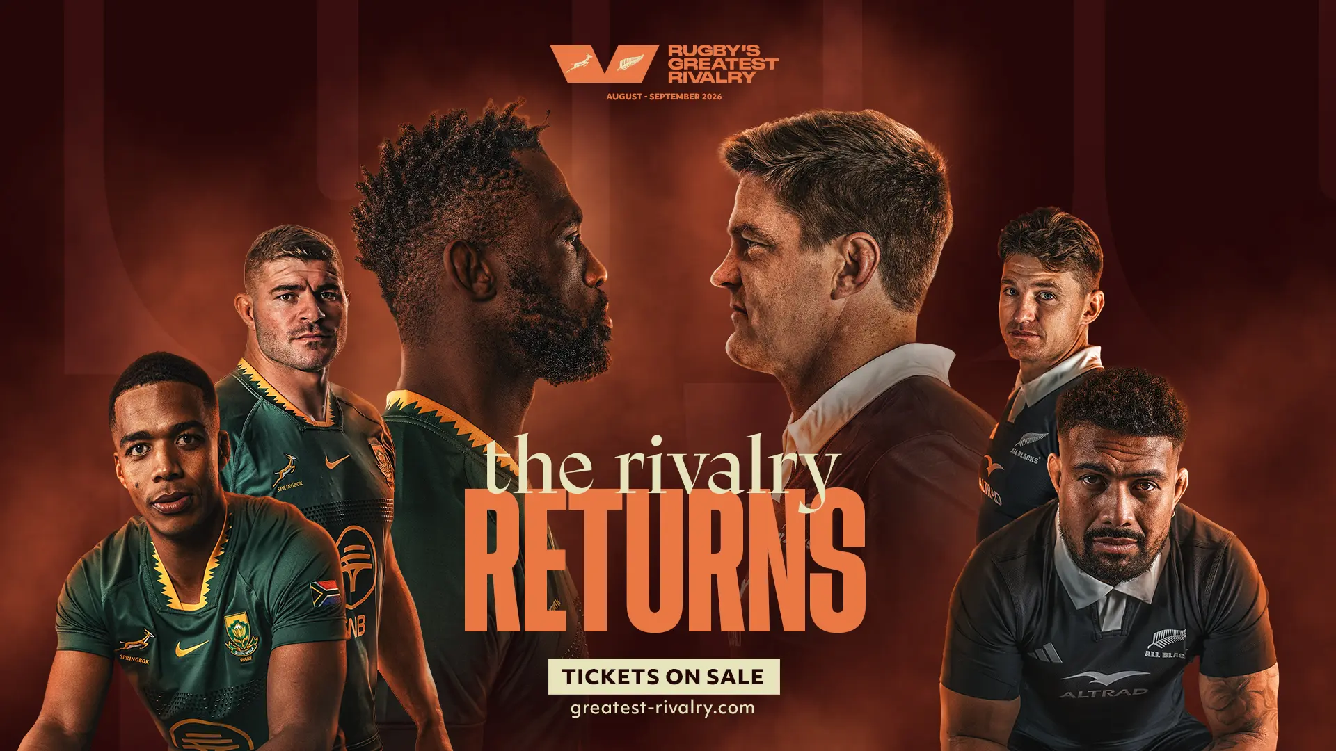 Rugby’s Greatest Rivalry | Springboks vs All Blacks Tour | Radio & Video Campaign for SARU